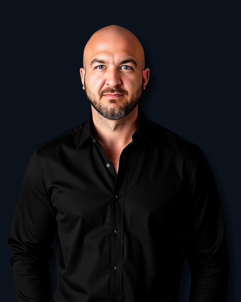 Portrait of Nick Cavuoto.